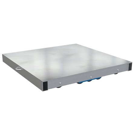 Vestil 36x36 Alum Dolly Solid Top 8k DOL-ST-3636-10T